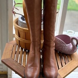 Sam Edelman brown leather boots